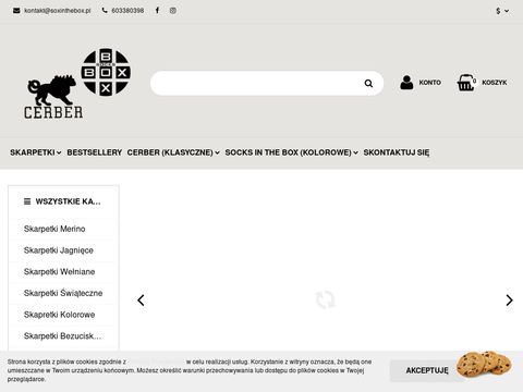 Soxinthebox.pl śmieszne skarpetki