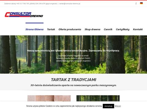 Konsultor-drewno.pl tarcica, bale, biomasa