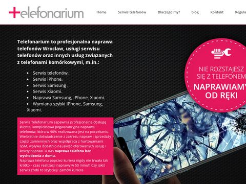 Telefonarium.pl naprawa i serwis iPhone Wrocław