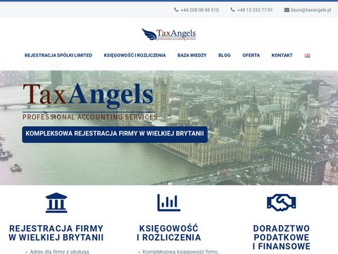 Taxangels.pl firma w Anglii