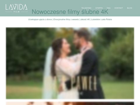 LAVIDAfilm - filmy ślubne 4K filmowanie z drona