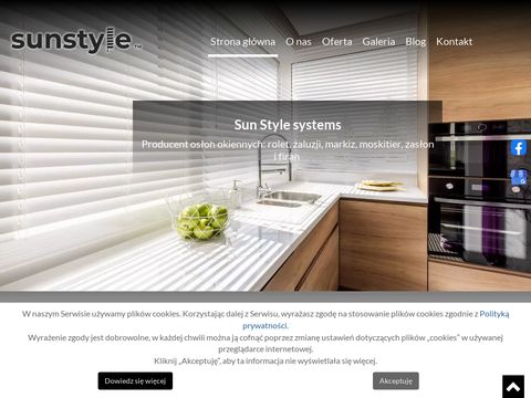 Sunstylesystems.pl rolety materiałowe Łódź