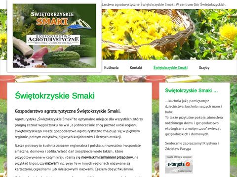 Agrowczasy.info agroturystyka Góry Świętokrzyskie