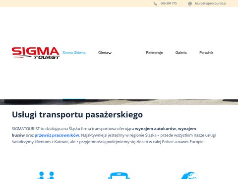 Sigmatourist.pl - przewóz osób śląsk