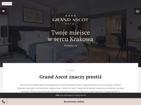 Grandascot.pl - hotel premium w Krakowie