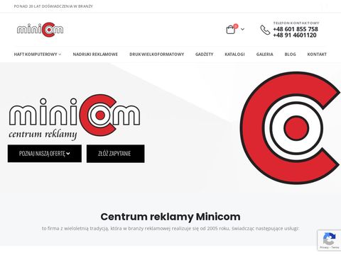 Minicom - nadruki na odzieży