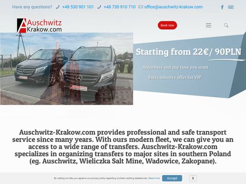 Auschwitz-krakow.com Katowice Airport Transfers