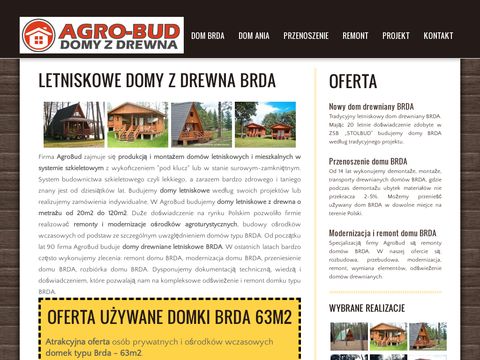 Agrobud.info dom drewniany Brda