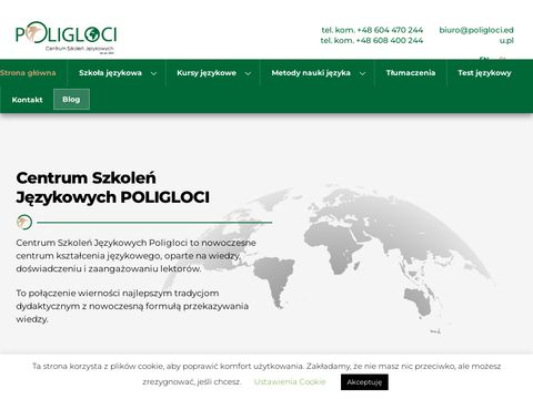 Poligloci.edu.pl - szkoła językowa