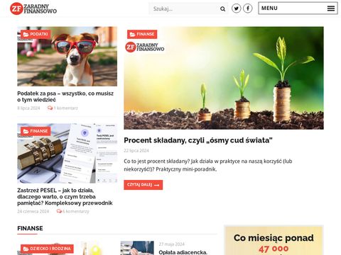 ZaradnyFinansowo.pl - blog o finansach osobistych