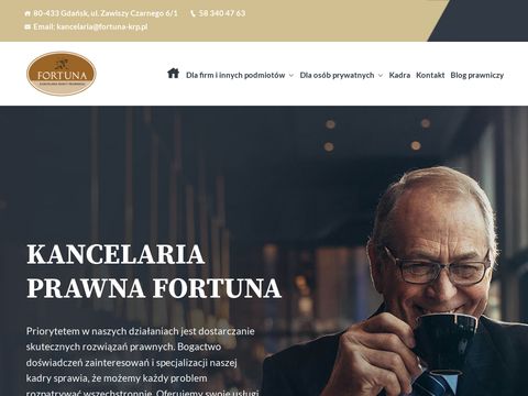Kancelaria radcy prawnego Gdańsk - fortuna-krp.pl