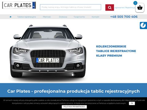 Carplates.pl Niemcy tablice rejestracyjne