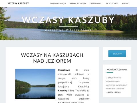 Wczasy nad jeziorem - Kaszuby