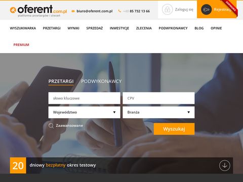 Oferent.com.pl przetargi
