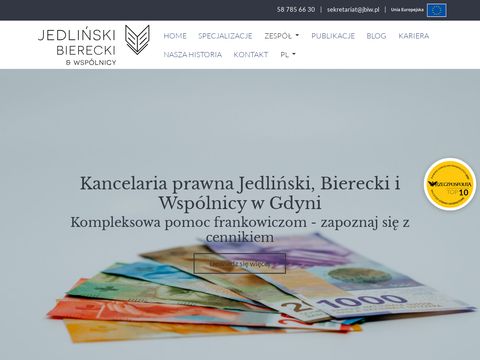 Jbiw.pl - kredyty frankowe Gdynia