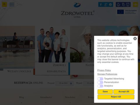 Zdrowotel.pl Łeba wczasy