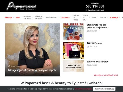 Paparazzi.clinic depilacja laserowa w Lublinie