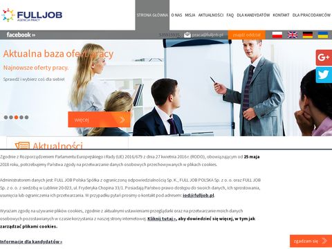 Fulljob.pl praca tymczasowa Lublin