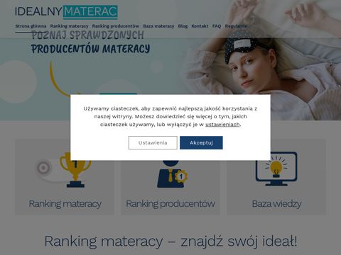 Idealnymaterac.pl dobre materace