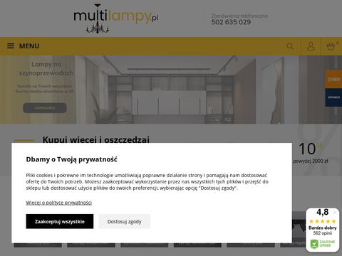 Multilampy.pl - sprzedaż lamp i oświetlenia