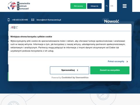 MCT tłumacz przysięgły niemieckiego