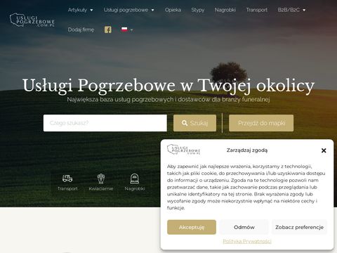 Pslugipogrzebowe.com.pl baza