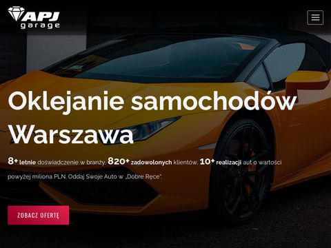 Apjgarage.pl detailing Warszawa