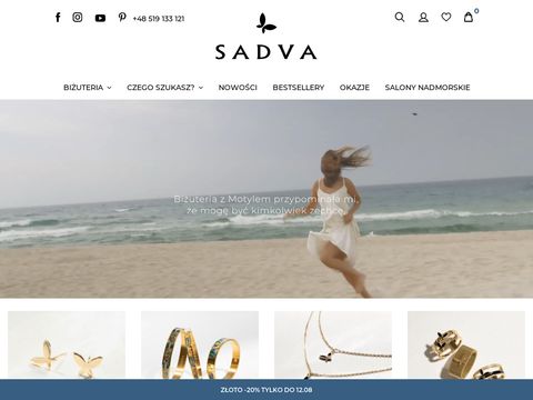 Sadva.pl biżuteria damska i męska sklep online