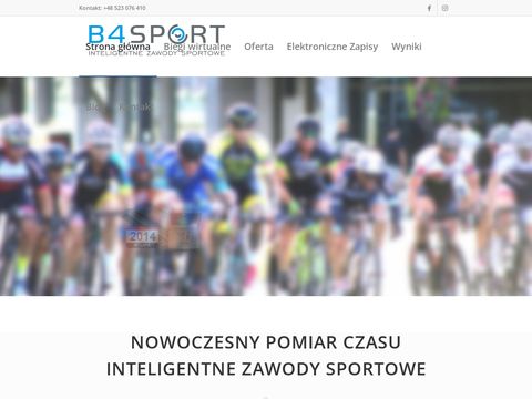 B4Sport - pomiar czasu na zawodach