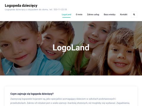 Logoland.pl - logopeda dziecięcy Kraków
