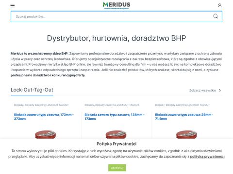 Meridus.pl hurtownia BHP odzież robocza