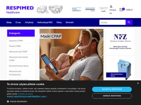 Respimed.pl - CPAP sprzęt medyczny