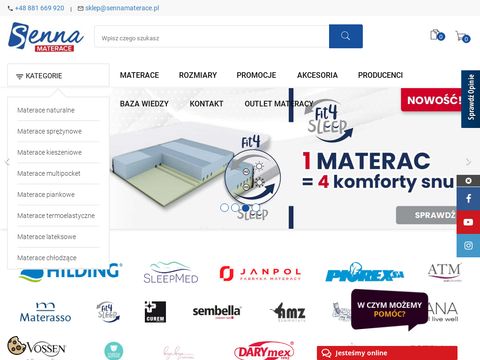 Sennamaterace.pl sklep online
