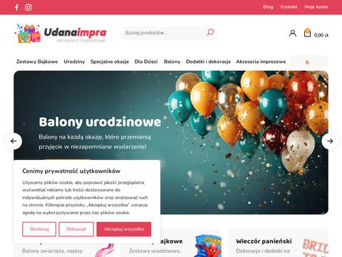 Udanaimpra.pl - balony urodzinowe