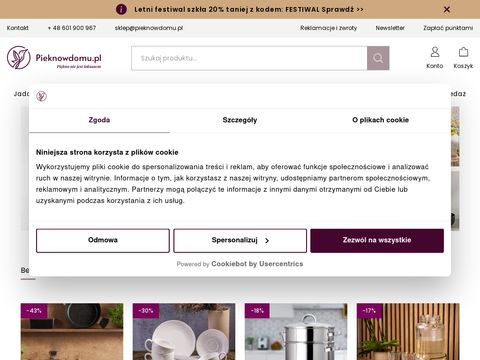 Pieknowdomu.pl prezenty ślubne - sklep internetowy