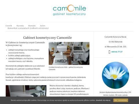 Camomile.pl - gabinet kosmetyczny Białystok