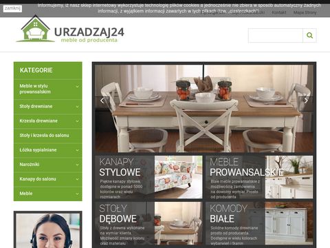 Urzadzaj24.pl - meble bielone