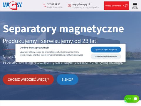 Magsy.pl separatory magnetyczne