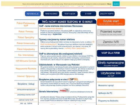 Esiptel.pl tani telefon internetowy