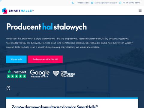 Smarthalls.com - producent hal stalowych