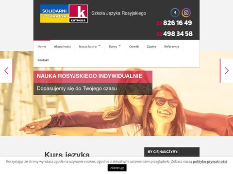 Katiusza - kurs rosyjskiego