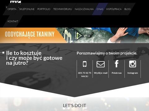 123koszulki.pl sportowe nadruki