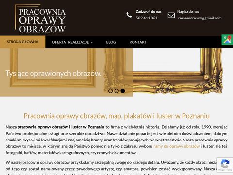 Ramy-oprawa.pl obrazów Poznań