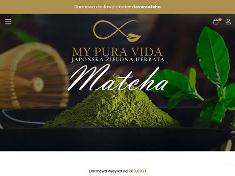 Mypuravida.pl - herbata matcha