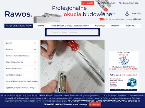 Rawos.pl progi opadające