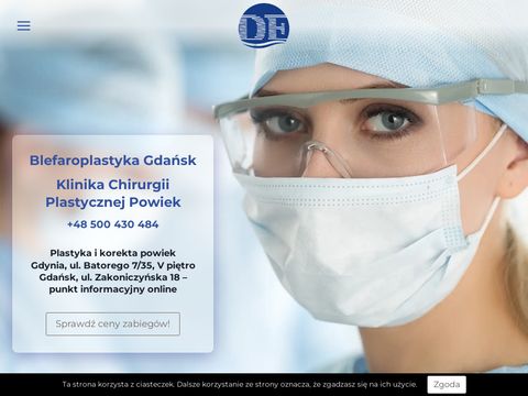 Derm-Estetyka - blefaroplastyka