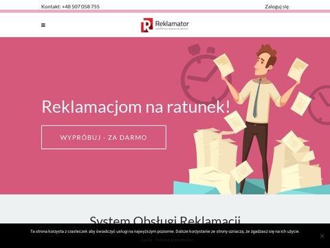 Reklamator - Platforma wsparcia jakości