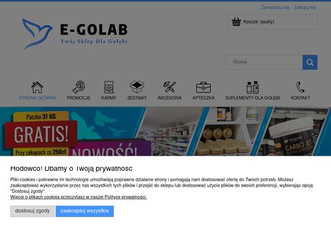 E-golab.pl - ruszty do gołębnika