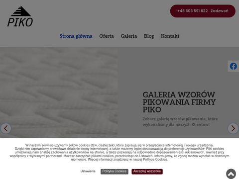 Piko usługi pikowania cała polska