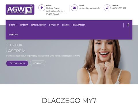 Agwstomatologia.pl dentysta Otwock